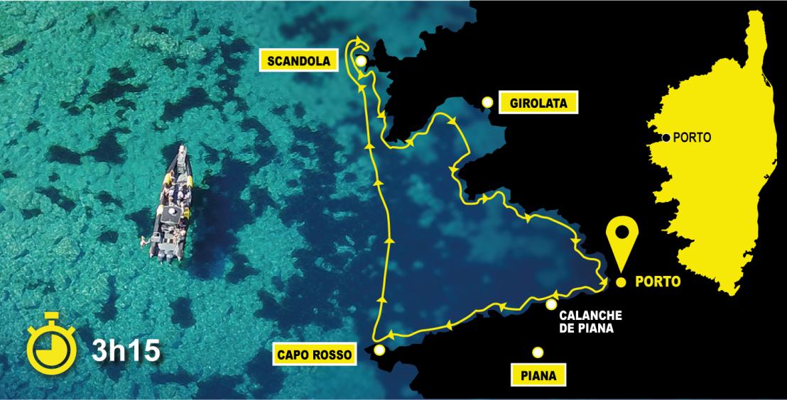 Partez à la découverte des Calanches de Piana et Capo Rosso où vous pourrez découvrir ses fabuleuses piscines naturelles. Vous serez subjugués par la réserve de Scandola avant de découvrir le charme du petit hameau de Girolata.