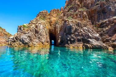 Les roches rouges avec pause baignade snorkeling